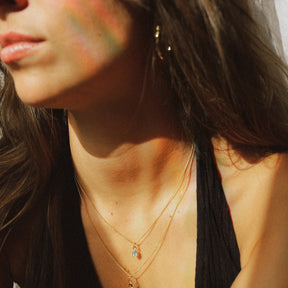 Dancing Hammered Hoops 30mm